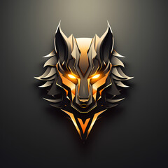 Wolf Head Digital Illustration