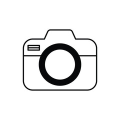 camera icon design, illustration design