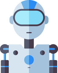 Vector illustration of Robot icon.