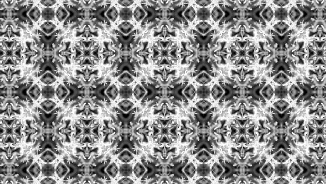 Black and white geometric pattern