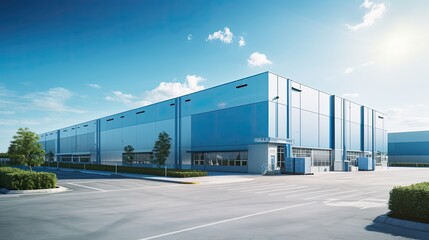 Logistics distribution center, Retail warehouse. - Powered by Adobe