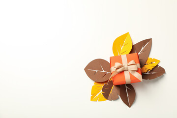 Autumn and fall season, fall season gift and present concept
