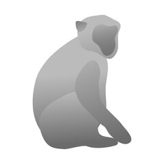 Monkey PNG file