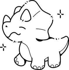 Dino Sticker Doodle
