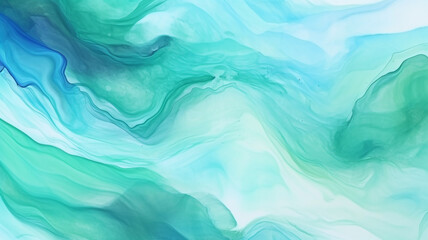 Obraz premium blue and white abstract watercolor background