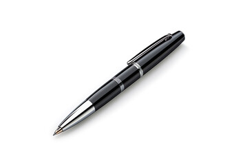 Black pen isolated on white background