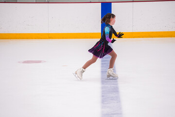 Figure skating practice