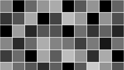 Black abstract square mosaic background