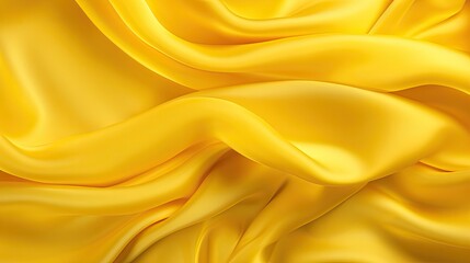 Obraz premium yellow silk - generative ai
