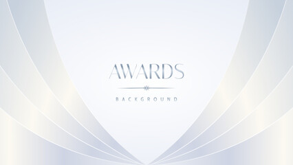 Luxury white award graphic background. Template luxury premium corporate abstract design. Template banner certificate. Modern design concept. Vector illustration.