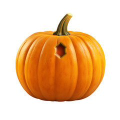 Obraz premium Halloween pumpkin font apostrophe, ' symbol. Isolated on transparent background. 