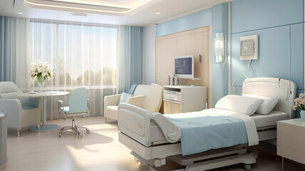 Sleekly Designed Medical Practice Room