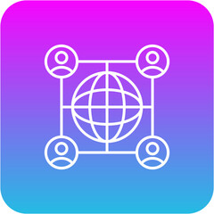 Global Network Icon