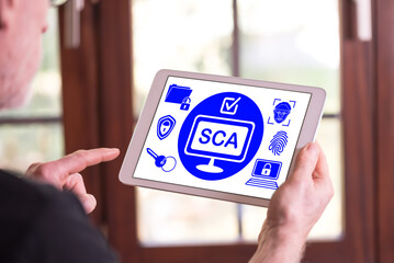 Sca concept on a tablet