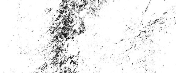 Distress and grunge effect concept, abstract illustration surface dust and rough dirty wall background, overlay distress grain monochrome design, Vector.