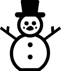 Snowman icon 7