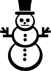 Snowman icon 4