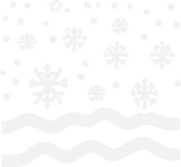 christmass snow icon 1