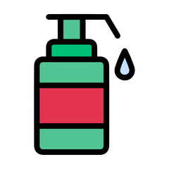 Soap washing icon symbol image vector. Illustration of the soap antiseptic foam cleaner sanitary design image