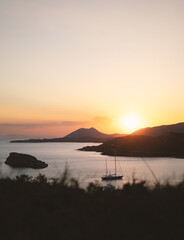 Sonnenuntergang von Tempel des Poseidon