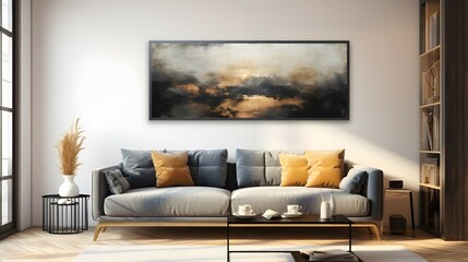 FAQ in Impressionist Style: A Spirited Ream Brushed with Gold and Black, a Unique Visual Elegance