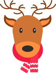 Isolated Christmas Wreath Icon In Tricolour.