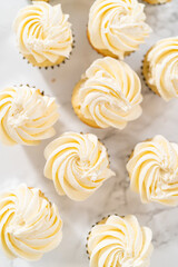 American Flag Mini Cupcakes