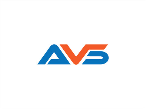 AVS logo design. monogram lettermark creative avs logo design