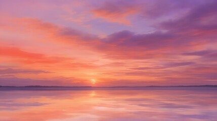 Fototapeta premium Captivating Dusk Sky Background Evening Sky Background Sunset Horizon Design Twilight Sky Backdrop Picturesque Dusk Landscape Elegant Nightfall Sky Illustration AI Generative