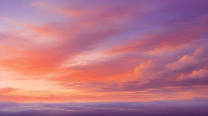 Captivating Dusk Sky Background Evening Sky Background Sunset Horizon Design Twilight Sky Backdrop Picturesque Dusk Landscape Elegant Nightfall Sky Illustration AI Generative