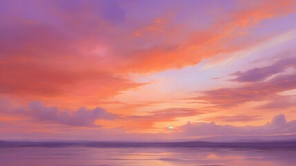 Fototapeta premium Captivating Dusk Sky Background Evening Sky Background Sunset Horizon Design Twilight Sky Backdrop Picturesque Dusk Landscape Elegant Nightfall Sky Illustration AI Generative