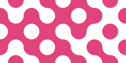 Pink  illustration, composed of wavy lines. Geometric vector background wavy formes design for your business.