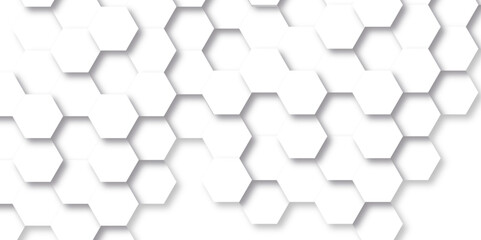 Abstract background with hexagon . Abstract honeycomb texture with cell. Hexagon abstract technology background. Surface polygon pattern with glowing hexagon paper texture and futuristic business.