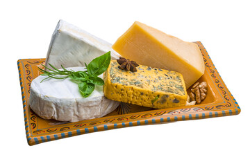 Variety cheese assortment