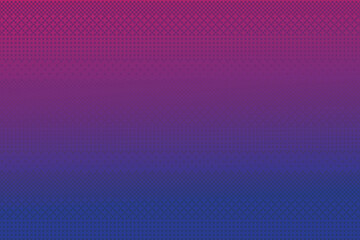 Pixel art background in blue and purple color.