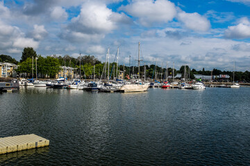 Preston Marina, Preston, Lancashire, UK.