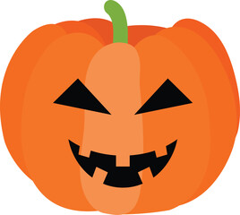 Halloween pumpkin Vector image or clip art