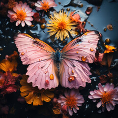 butterfly on flower