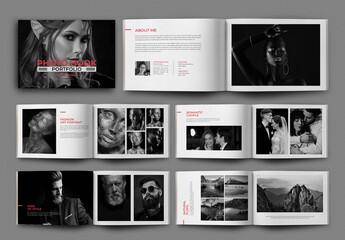 Photo Book Portfolio Design Template