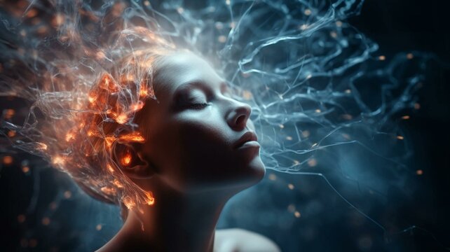 neurons in the brain