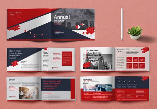 Annual Report Design Template