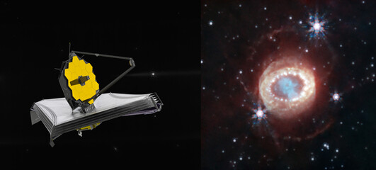 James Webb Space Telescope looking at one of the most renowned supernova, SN 1987A. Supernova...