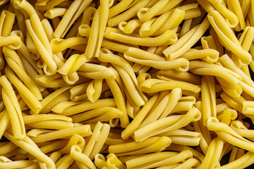 Casarecce pasta background