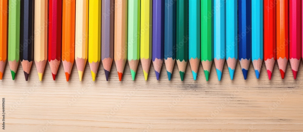 Poster writing tool isolated pastel background copy space