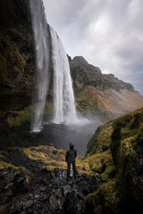 La cascade de Seljalandsfoss en Islande