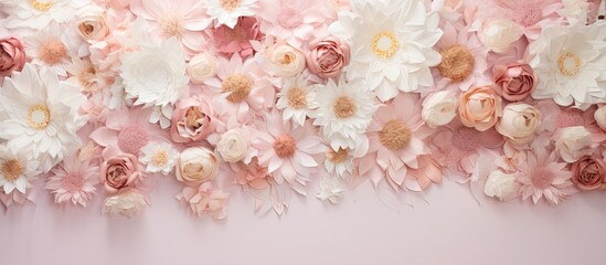 Non traditional wedding location isolated pastel background Copy space