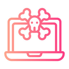 danger gradient icon