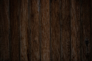 Wood plank brown texture background. Barn wooden wall weathered rustic vintage peeling wallpaper.