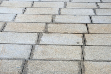 stone block paving