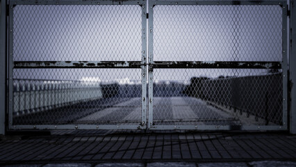 りんくう公園のフェンス